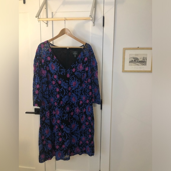 Adrianna Papell Lace Cocktail Dress - Picture 4 of 5